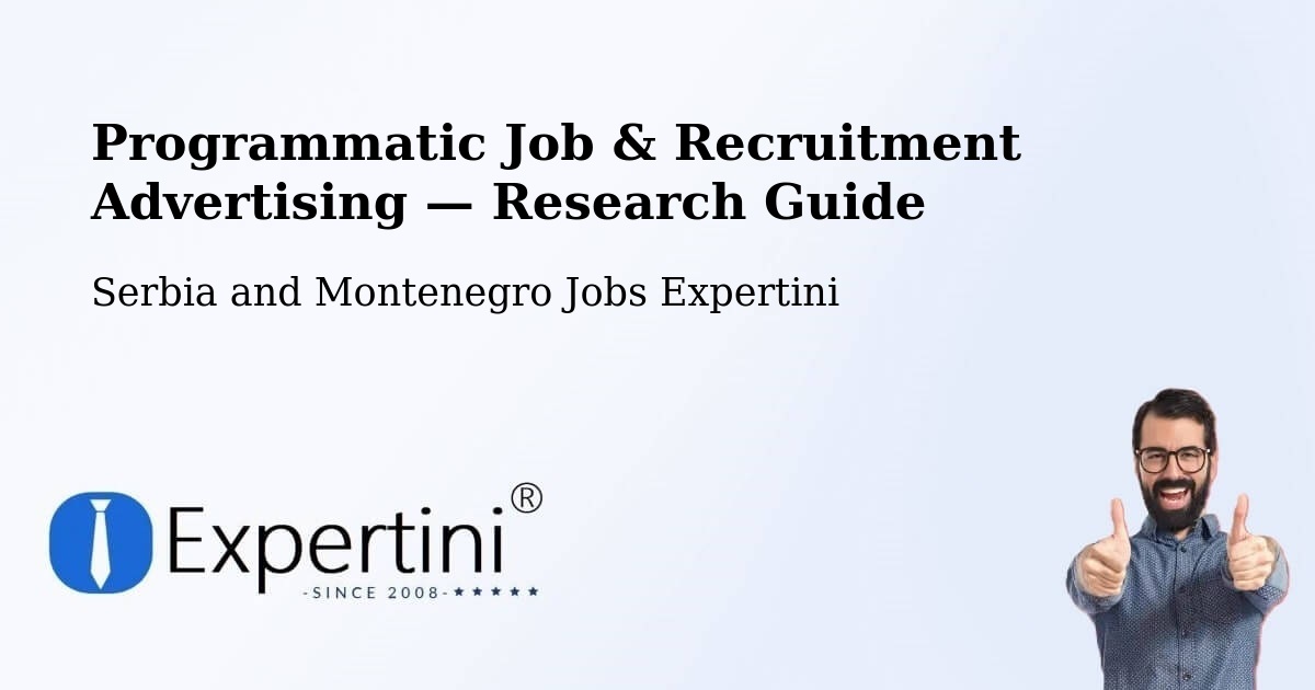 Programmatic Job & Recruitment Advertising — Research Guide – Warwick