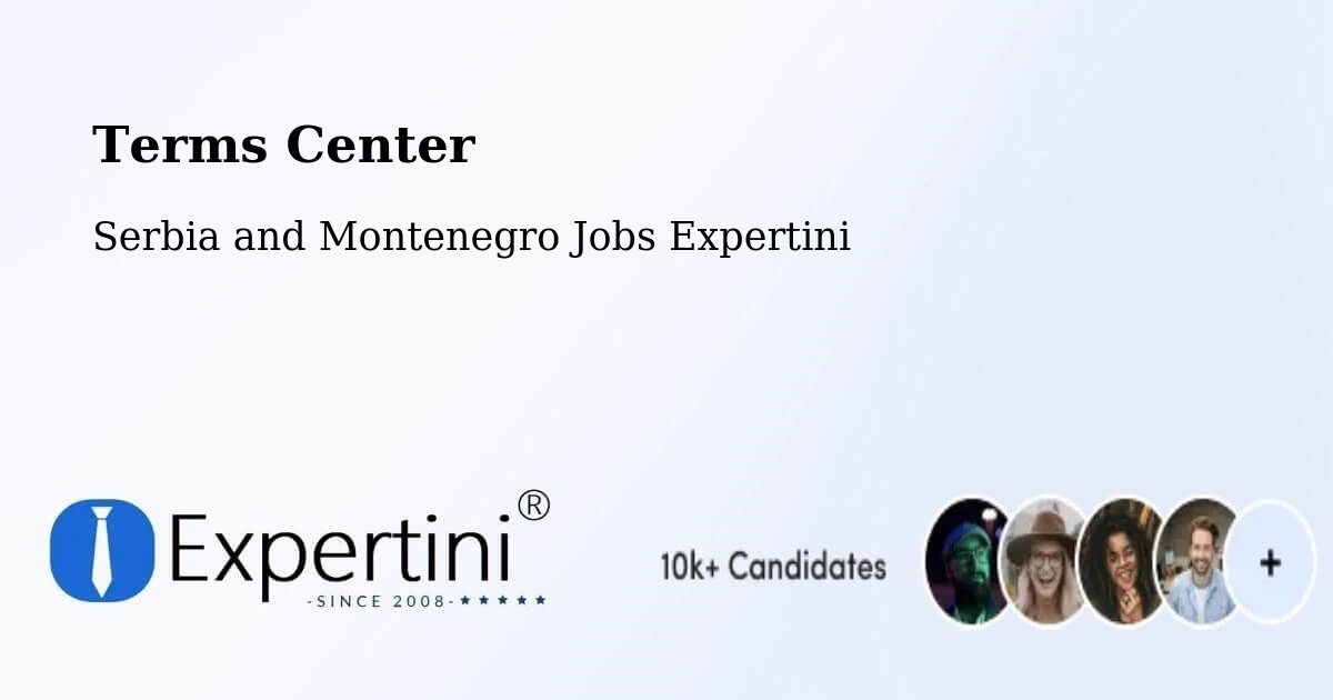 Terms of Service – Warwick - Serbia and Montenegro Jobs Expertini